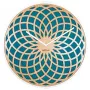 NeXtime klok 3149tq Sun Large sieninis laikrodis, Ø50 cm, turkio spalvos