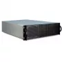 Inter-Tech 3U-30255 Rack Juodas, Nerūdijantis plienas