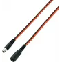 VOLTCRAFT Žemos įtampos ilginamasis kabelis 5.5/2.5 mm kištukas - lizdas 3 m