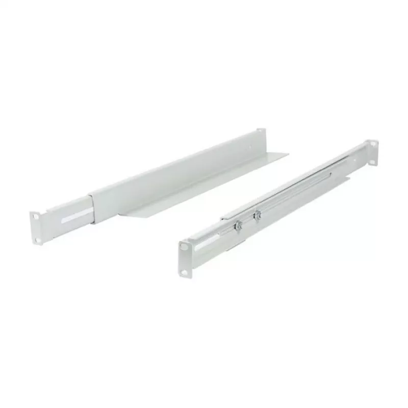 ALLNET reguliuojamo ilgio L formos bėgelis 502–849 mm šviesiai pilkas, pora