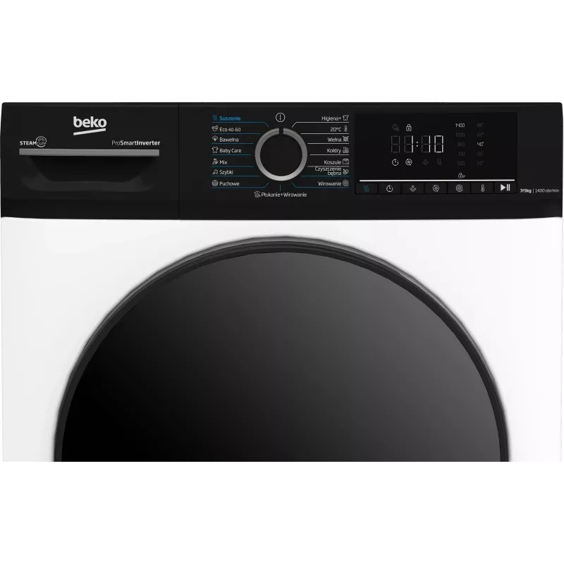 Beko BMM5DFO5741WPB skalbyklė su džiovykle 7 kg / 5 kg balta
