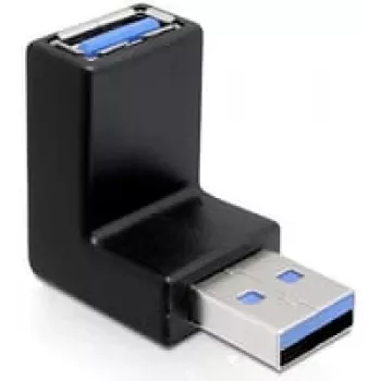 USB 3.0 adapteris M/F DeLOCK 65340 juodas