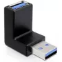 USB 3.0 adapteris M/F DeLOCK 65340 juodas