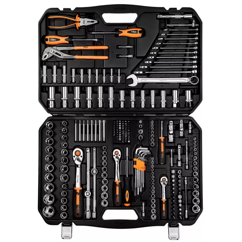 Neo 10-078 mechaniko įrankių rinkinys 233 įrankiai