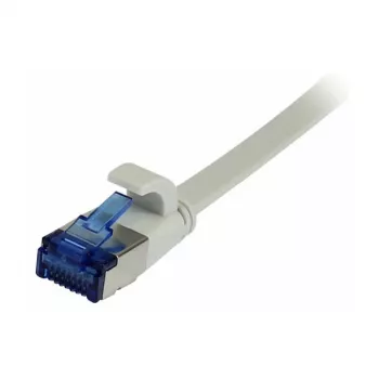 Synergy 21 Patch Laidas RJ45, CAT6A 500 MHz, 3 m, Pilka, U/FTP, Plokščias, TPE (Superflex), AWG32