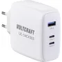 VOLTCRAFT GaN VC-13079915 USB-C įkroviklis patalpoms, 3x USB-C, USB-A, USB PD, 5 A