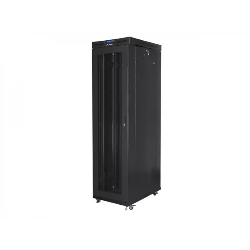 Laisvai pastatomas serverio stovas Lanberg FF01-8047-23BL 47U 1200kg Juodas
