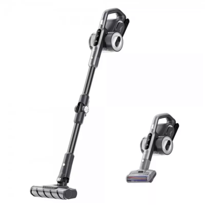 2-in-1 belaidis kombinuotas siurblys Jimmy H8 Flex – akumuliatorinis 25,2 V, 550 W, be maišelio 0,5 L, juodas