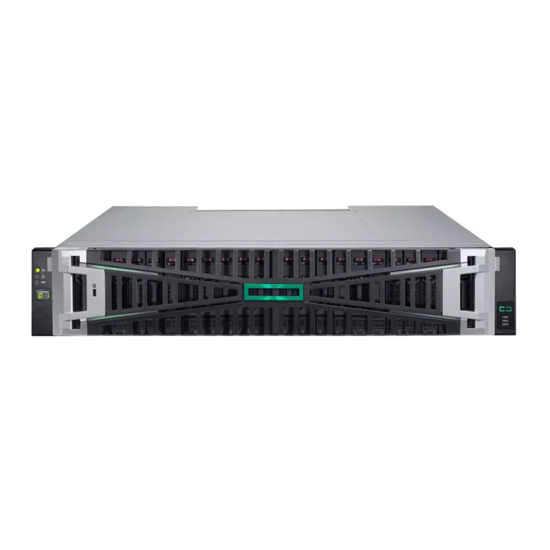 HPE MSA 2070 SFF 2x16Gb FC 4-port Controller 12x1.92TB SSD 4x16Gb SFP FC XCVR 23TB talpyklos masyvas