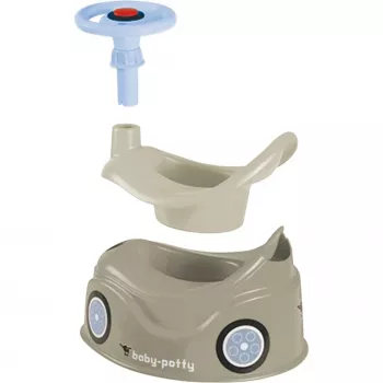 Baby-Potty Grey, puodukas Pilka/Mėlyna