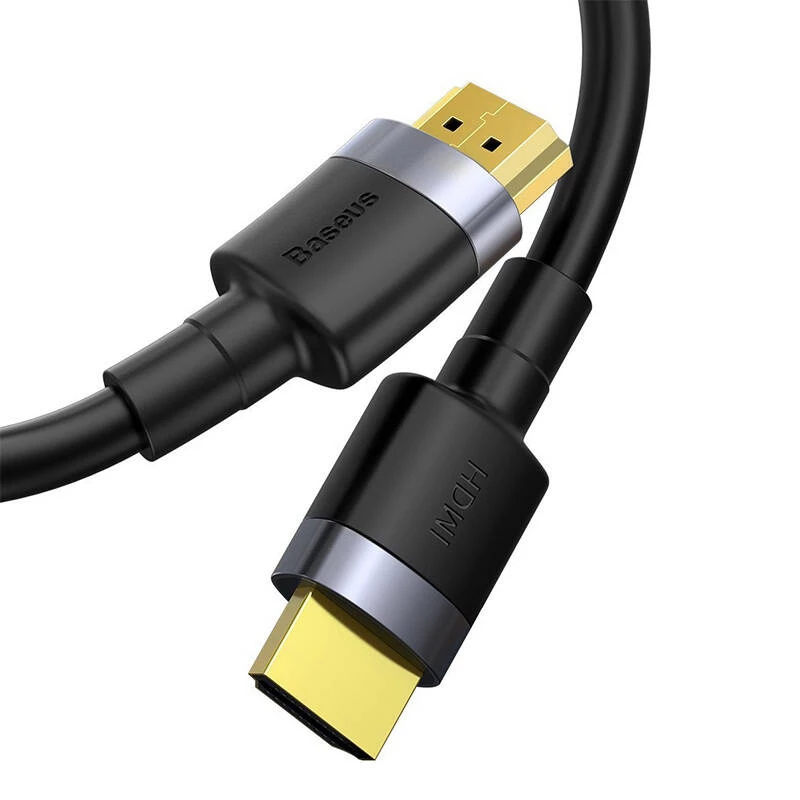 Baseus Cafule 4K HDMI vyriškas į vyrišką adapterio laidas 2 m juodas