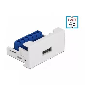 USB 2.0 Type-A lizdo modulis DeLOCK Easy 45