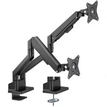 Goobay Pro Dual Monitor Desk Mount VESA for 17-32 inch Screens with Gas Spring