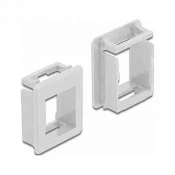 Tvirtinimo rinkinys DELOCK 86760, baltas plastikas, medžiaga: plastikas