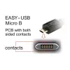 USB kabelis DeLOCK 84805 USB 2.0 0,2 m USB A Micro-USB B baltas