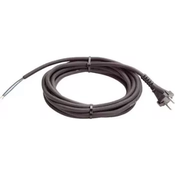 Maitinimo laidas AS Schwabe 70532 — 3 m H05RN-F, 2x1,0 mm², juodas