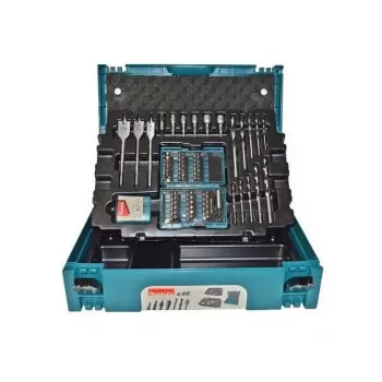 MAKITA 62 dalių MAKPAC B-53908 gręžtuvų ir antgalių rinkinys