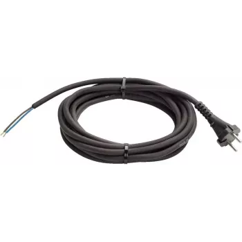 Maitinimo laidas Schwabe H05RN-F 2x1,0 mm² guminis, 5 m, juodas