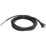 Maitinimo laidas Schwabe H05RN-F 2x1,0 mm² guminis, 5 m, juodas