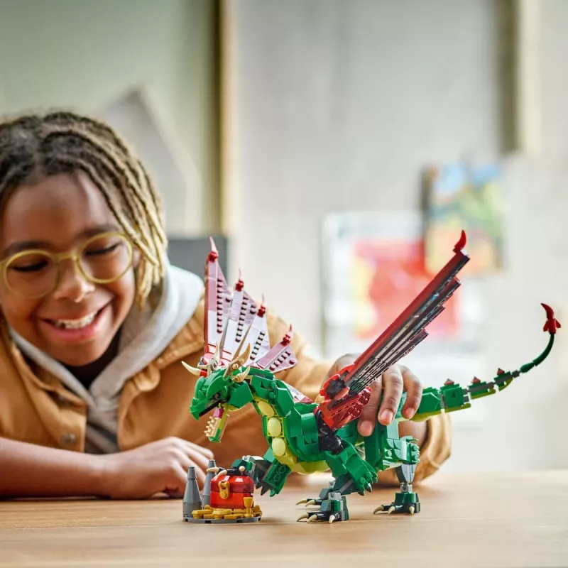 LEGO Creator 3 viename 31161 Viduramžių drakonas