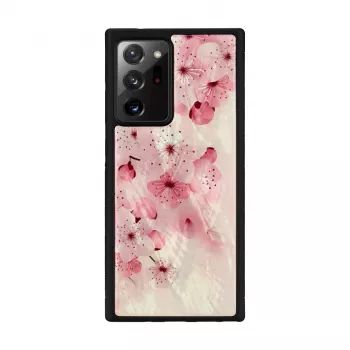 Dėklas iKins Samsung Galaxy Note 20 Ultra su vyšnios žiedo raštu