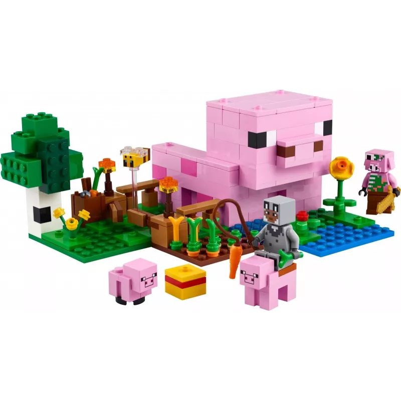 LEGO MINECRAFT 21268 Kūdikio kiaulės namelis