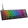 Ducky One 3 Aura Mini klaviatūra gaming USB QWERTY US International juoda