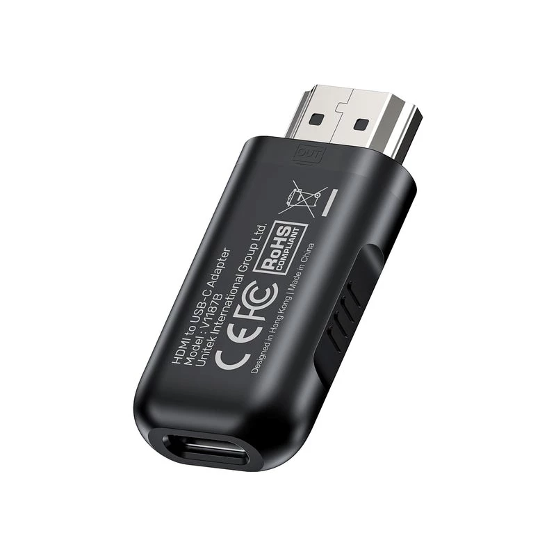 Unitek HDMI adapteris USB-C į HDMI HDR/HDCP 4K60Hz M/F