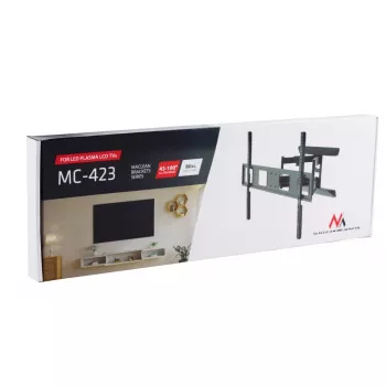 Fiksuotas TV laikiklis MACLEAN MC-423, 43–100 colių, 80 kg