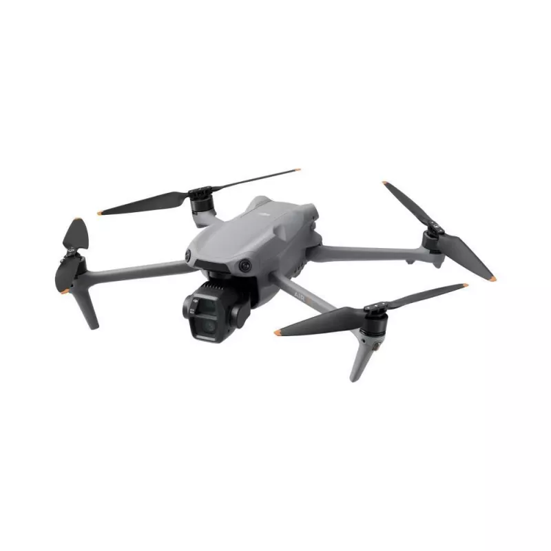 Kvadrakopteris DJI Air 3S – 4 rotorių dronas, 50 MP kamera, 3840×2160 vaizdo įrašas, 27 m/s, 32 000 m nuotolis, 4276 mAh baterija, 42 GB vidinė atmintis, Pilka