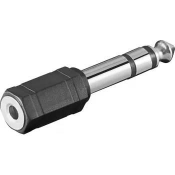 Adapteris MicroConnect 6,35 mm lizdas → 6,35 mm kištukas AUDANR2