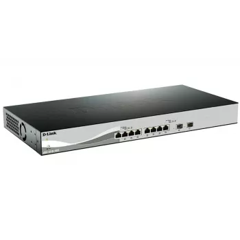 D-Link DXS-1210-10TS valdomas L2/L3 10G Ethernet (100/1000/10000) 1U juodas, sidabrinis
