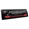Automagnetola JVC KDX-282BT vieno DIN su Bluetooth 4.2, USB, CD, AUX, 8 juostų ekvalaizeriu, 50 W/kan.