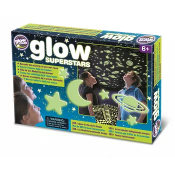 Lipdukai sienoms Brainstorm Glow Superstars