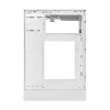 Korpusas DeepCool CH170 PLUS WH Midi Tower baltas, grūdintas stiklas, micro ATX/mini-ITX
