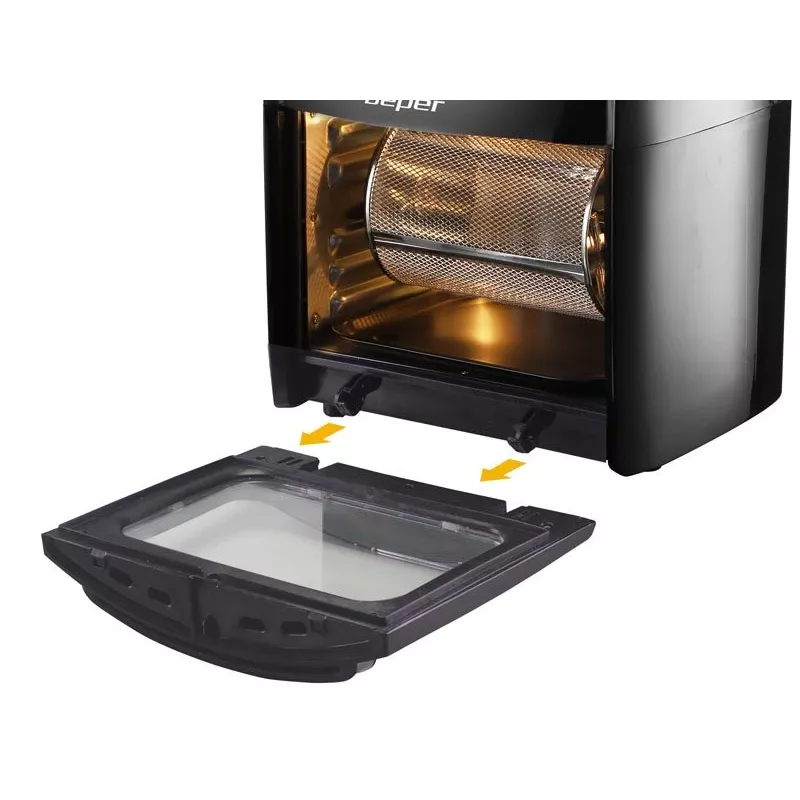 Oro gruzdintuvė Beper P101FRI012 12 L 1800 W Juoda