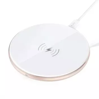 Devia Comet Series belaidis įkroviklis Ultra-Slim White 10W greitasis įkrovimas