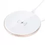 Devia Comet Series belaidis įkroviklis Ultra-Slim White 10W greitasis įkrovimas
