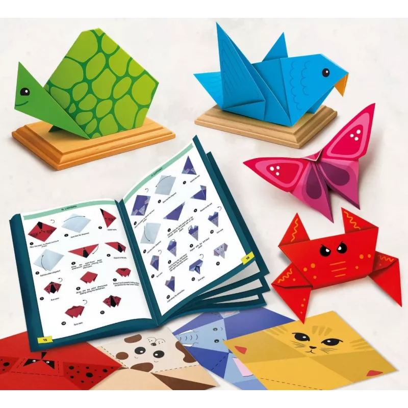 Kūrybinis rinkinys vaikams Origami laboratorija