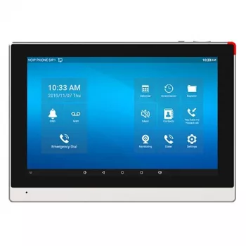 Fanvil I56A vaizdo domofono sistema 25,6 cm (10,1 colio) juoda, sidabrinė