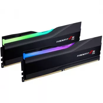 G.Skill Trident Z5 RGB XMP 32GB (2x16GB) DDR5 PC5-57600C34 7200MHz dviejų kanalų rinkinys - sidabrinis
