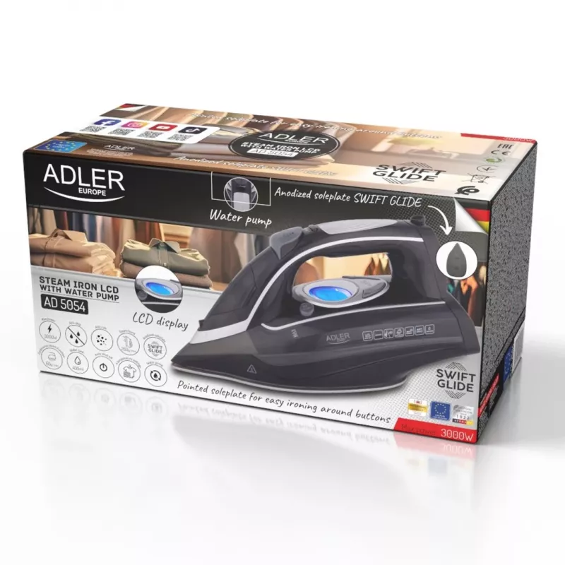 Lygintuvas su garais Adler AD 5054