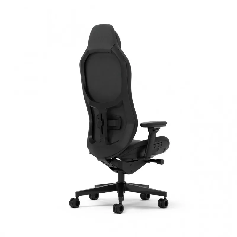 Fractal Design FD-CH-RE1F-01 žaidimų kėdė, PC žaidimų kėdė, minkšta sėdynė, juoda