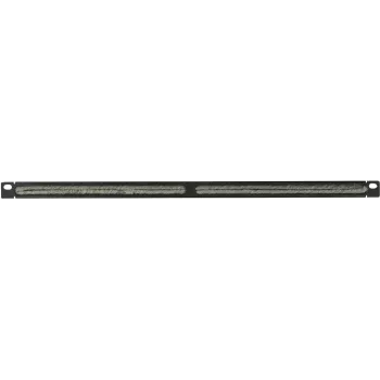 Kabelių valdymo panelė LOGON RAO205BL Juoda Metalinė 48,3 cm