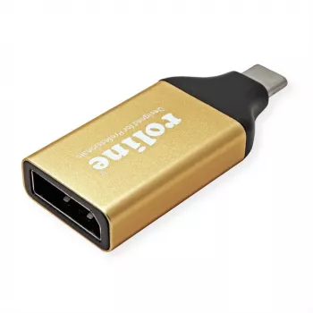 ROLINE 12.03.3232 USB grafikos adapteris 4096 x 2560 pikseliai Auksinis