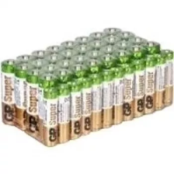 GP Batteries Super Alkaline 32x AA + 12x AAA vienkartinės šarminės baterijos