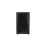 Lanberg FF01-6622-12B stelažo spinta 22U Laisvai pastatoma Juoda