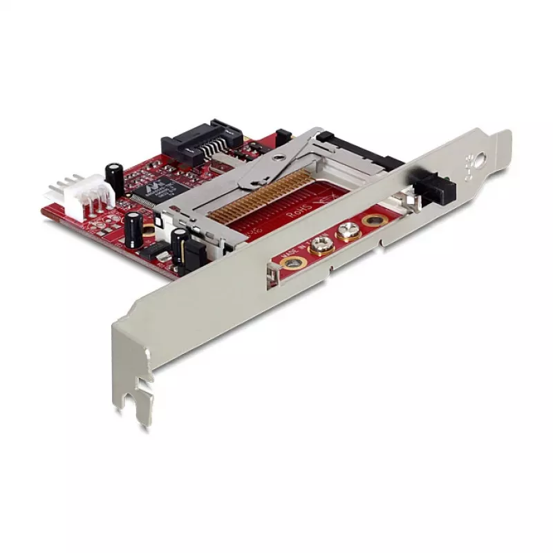 DeLOCK 91635 SATA kortelių skaitytuvas CompactFlash / MicroDrive juodas