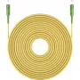 Goobay 59638 Skaidulinis optinis kabelis 1 m SC/APC FTTH OS2 Geltonas (59638)