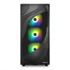 Sharkoon REBEL C80M RGB Midi Tower Juodas